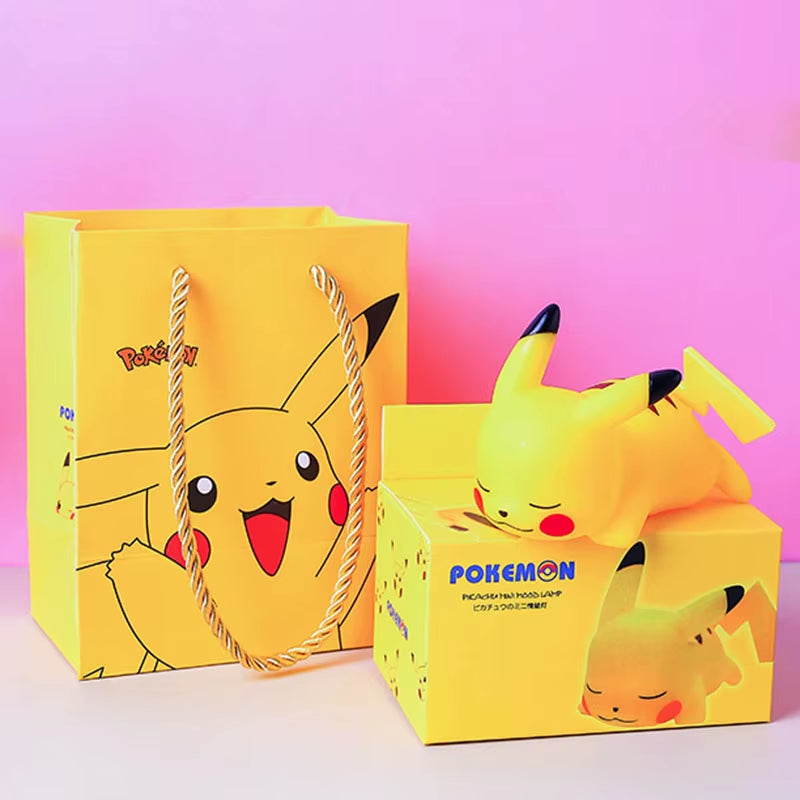 Pokemon Pikachu Night Light Glowing Children Toy Pokemon Pikachu Cute Bedside Lamp Children'S Birthday Christmas Present