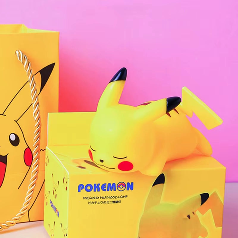 Pokemon Pikachu Night Light Glowing Children Toy Pokemon Pikachu Cute Bedside Lamp Children'S Birthday Christmas Present